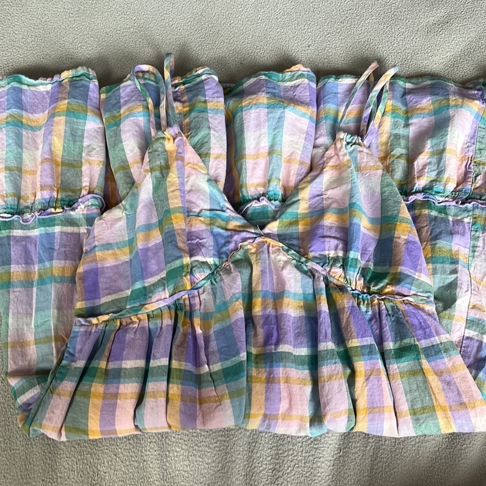 Plaid sundress